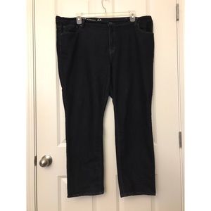 Dress Barn Straight Leg Modern Fit Jeans Size 22